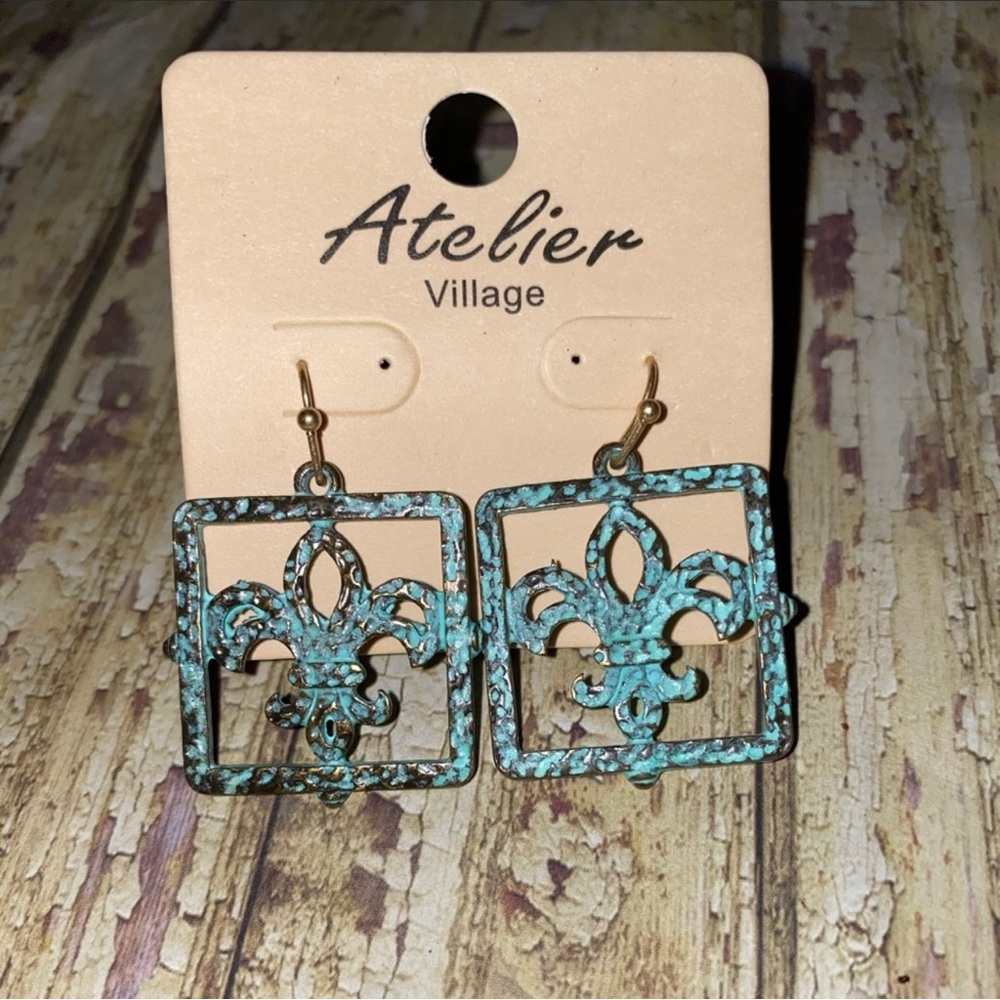 Cute rustic earrings